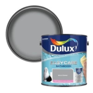 Dulux Easycare Bathroom Warm Pewter Soft Sheen Paint - 2.5L