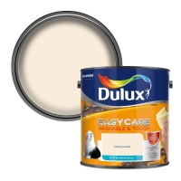 Homebase Dulux Dulux Easycare Washable & Tough Ivory Lace Matt Paint - 2.5L