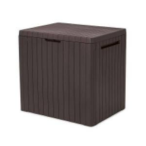 Yes Keter City Outdoor Garden Storage Box 113L - Brown