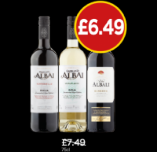 Castillo De Albai Rioja, Castillo De Albai Viura Blanco Rioj £6.49