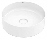 Wickes  Wickes Platinum Round Countertop Bathroom Basin - 390mm
