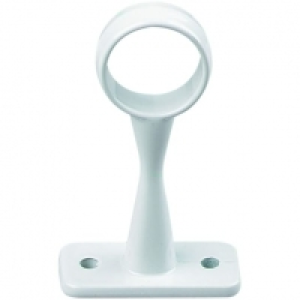 Wickes  Wickes Interior Centre Rail Bracket Deluxe -25mm White