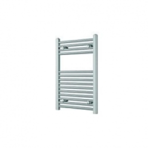 Wickes Straight Towel Radiator - Chrome 500 x 750 mm