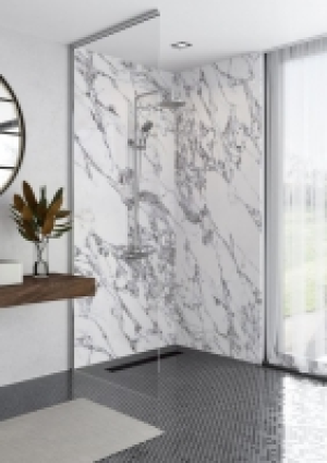 Mermaid Elite Marmo Migliore Post Form Single Shower Panel 2