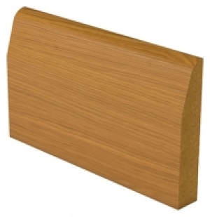 Chamfered Oak Veneer Architrave - 18mm x 69mm x 2.1m - Pack
