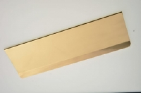 Wickes Letter Plate Tidy - Brass 300 x 98mm &pound;10.90