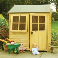 Wickes  Shire 4 x 4ft Entry Level Bunny Wooden Playhouse