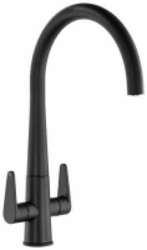 Wickes  Abode Coniq R Monobloc Kitchen Tap Matt Black