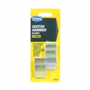 Wickes Blades for Scutch Hammer - Pack of 5
