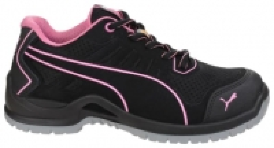 Puma Fuse Technic 644110 Womens Safety Trainers Black - Size