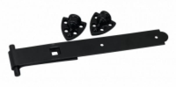 Wickes  Wickes Reversible Hinge - Black Japanned 322mm