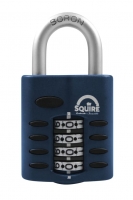 Wickes  Squire Combination Padlock with Hardened Steel Shackle - 40m