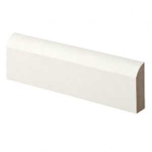 Wickes Bullnose Primed MDF Architrave - 14.5mm x 44mm x 2.1m