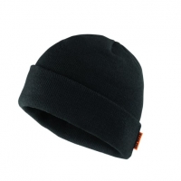 Wickes  Scruffs Knitted Thinsulate Work Beanie Hat Black - One Size