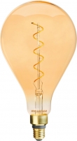 Wickes  Sylvania LED Dimmable Gold Filament A160 E27 Light Bulb - 5.