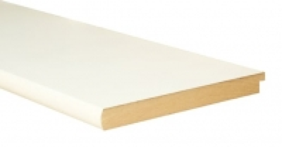 Wickes  Wickes Bullnose Primed MDF Window Board - 22mm x 219mm x 270