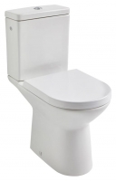 Wickes  Roca Aris Easy Clean Close Coupled Open Back Toilet Pan, Cis