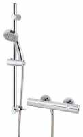 Wickes  Alban Thermostatic Mixer Shower - Chrome