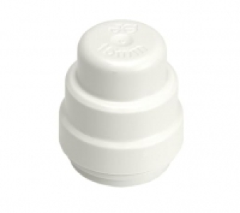 John Guest Speedfit PSE4615WP Stop End Cap - 15mm Pack of 2