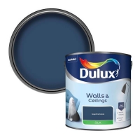 Homebase Dulux Dulux Standard Sapphire Salute Silk Emulsion Paint - 2.5L