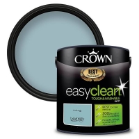 Homebase Water Based Crown Easyclean 200 Duck Egg Matt Paint - 2.5L