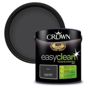 Water Based Crown Easyclean 200 Rebel Matt Paint - 2.5L