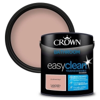Homebase Water Based Crown Easyclean Bathroom Paint Powdered Clay - 2.5L