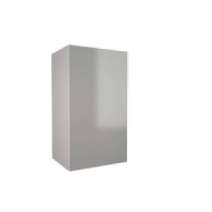 Homebase Yes High Gloss Slab Grey 400mm Wall Unit