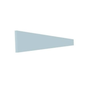 Wrapped Mdf Country Light Blue 2400mm Continuous Plinth