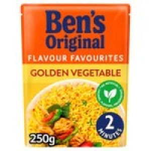 Bens Original Golden Vegetable Microwave Rice £1.25