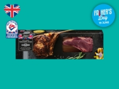 Deluxe Dry Aged British Beef Tomahawk Steak £16.99