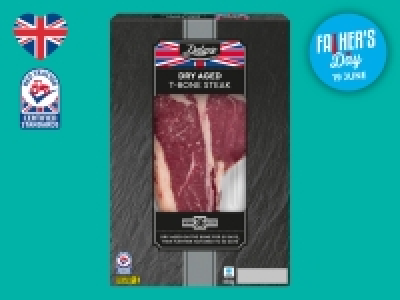 Deluxe Dry Aged British Beef T-Bone Steak £9.99
