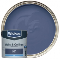Wickes  Wickes Navy Blue - No.965 Vinyl Matt Emulsion Paint - 2.5L