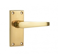 Wickes  Wickes Rome Victorian Straight Latch Door Handle - Polished 