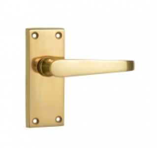 Wickes  Wickes Rome Victorian Straight Latch Door Handle - Polished 