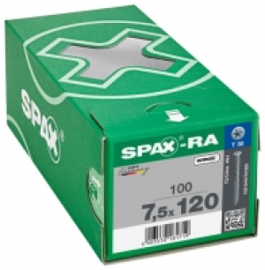 Spax T-star Wirox Frame Anchor 7.5x120mm Pack Of 100