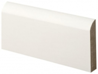 Wickes Bullnose Primed MDF Architrave - 18mm x 69mm x 2.1m P