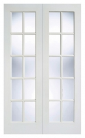 LPD Internal GTPSA Primed White Solid Core Door - 1371 x 198