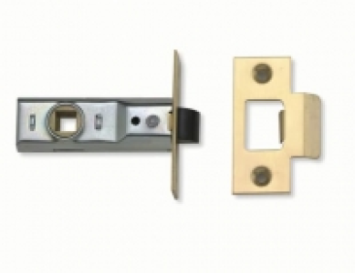 Wickes  Yale P-M888-PB-76 Tubular Door Latch - Brass 76mm