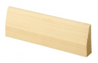 Wickes  Wickes Chamfered Pine Architrave - 15mm x 45mm x 2.1m Pack o
