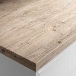 Wickes Wood Effect Laminate Worktop - Light Rustic Timber 60