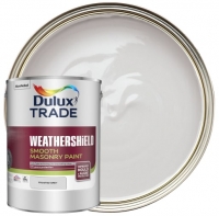 Wickes  Dulux Trade Weathershield Smooth Masonry Paint - Frosted Gre