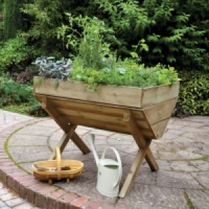 Wickes  Forest Garden Kitchen Garden Trough - 870mm x 1m