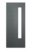 Wickes  JCI Ultimate Stockholm External Hardwood Glazed Door Grey wi