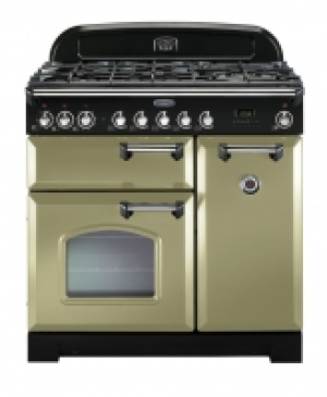 Wickes  Rangemaster Classic Deluxe 90cm Dual Fuel Range Cooker - Oli