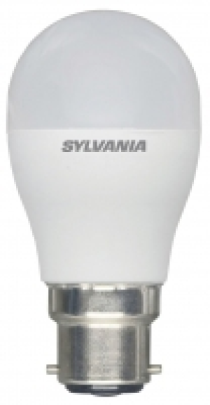 Sylvania LED Non Dimmable Frosted Mini Globe B22 Light Bulb