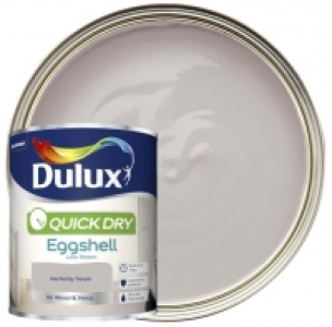 Dulux Quick Drying Eggshell Paint - Perfectly Taupe - 750ml