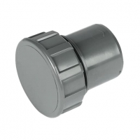 Wickes  FloPlast WS30G Solvent Weld Waste Access Cap - Grey 32mm