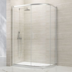 Nexa By Merlyn 8mm Chrome Offset Quadrant Single Sliding Doo £600.10