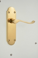 Wickes  Wickes Prague Victorian Shaped Latch Door Handle - Polished 